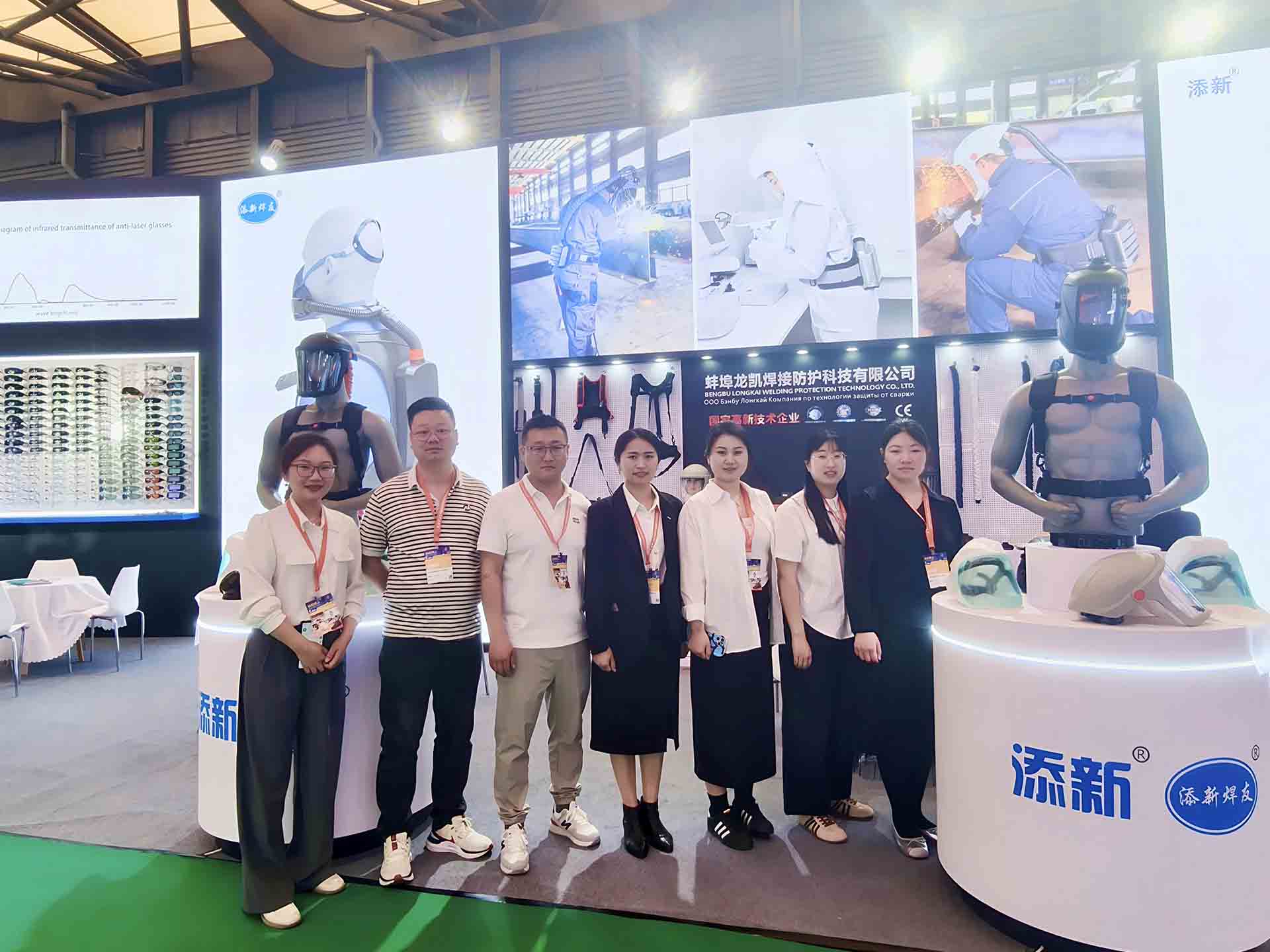 NEW AIR ha fatto un debutto sorprendente al CIOSH A+A di Shanghai e alla 28a FIERA DI SALDATURA E TAGLIO DI BEIJING ESSEN