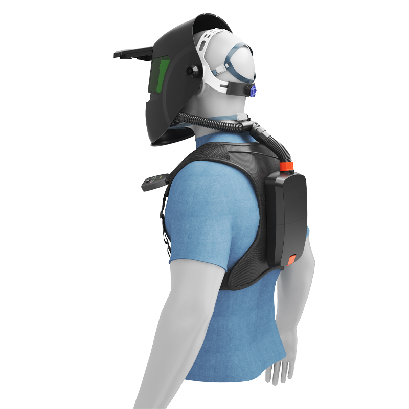 BXH-3003 PAPR Works With Half And Full Face Masks Video